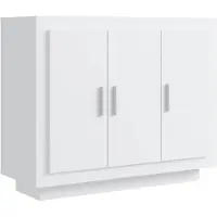 vidaXL Sideboard Weiß 92x35x75 cm Holzwerkstoff