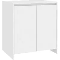 vidaXL Sideboard Weiß 70x41x75 cm Holzwerkstoff