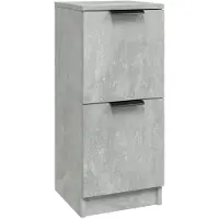 vidaXL Sideboard Betongrau 30x30x70 cm Holzwerkstoff