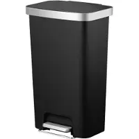 EKO - Hana Treteimer 45 Liter - Plastic - Schwarz