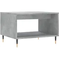 vidaXL Couchtisch Betongrau 60x50x40 cm Holzwerkstoff