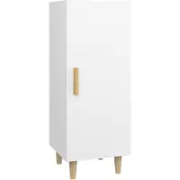 vidaXL Sideboard Weiß 34,5x34x90 cm Holzwerkstoff