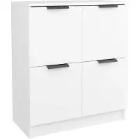 vidaXL Sideboard Weiß 60x30x70 cm Holzwerkstoff