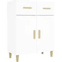 vidaXL Sideboard Weiß 69,5x34x89 cm Holzwerkstoff
