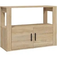 vidaXL Sideboard Sonoma-Eiche 80x30x60 cm Holzwerkstoff