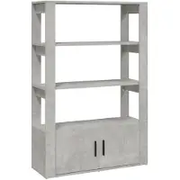 vidaXL Sideboard Betongrau 80x30x119,5 cm Holzwerkstoff