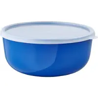Mepal Lumina Aufbewahrungsdose 3 Liter, Praktischer und auslaufsicherer Behälter, ideal für warme und kalte Speisen, Farbe: vivid blue