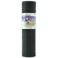Giardino Zeskant-Gittergeflecht, plastifiziert, grün, Maschendrahtzaun ""
