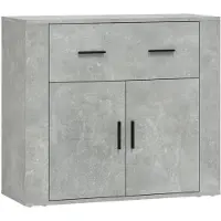 vidaXL Sideboard Betongrau 80x33x70 cm Holzwerkstoff