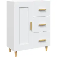 vidaXL Sideboard Weiß 69,5x34x90 cm Holzwerkstoff