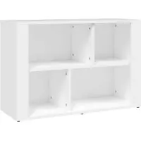 vidaXL Sideboard Weiß 80x30x54 cm Holzwerkstoff