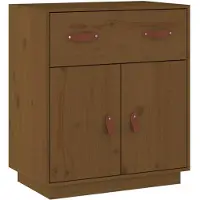 vidaXL Sideboard Honigbraun 65,5x40x75 cm Massivholz Kiefer