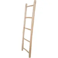 Hioshop ebuy24 Dekoleiter Teala Holz 5 x 50 cm | Gr.: onesize
