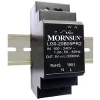 Velleman Stromversorgung de Industrie-Schienen-Netzteil din - Einzelausgang - 30 w - 12 v - 2 a