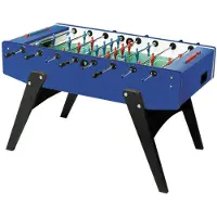 Winsport Garlando, Tischfußball Kickertisch "G-2000", blau, Profistangen (PR)