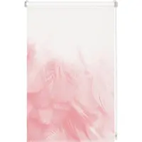 Gardinia Seitenzugrollo "Easyfix Rollo Digiprint" Gr. 2, rosa (rosa, weiß, weiß), B:110cm H:150cm, Polyester, Rollos, Seitenzugrollo, mit Weidenkätzchen Motiv