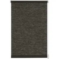 Gardinia EasyFix Rollo ohne Bohren Natur schwarz weiß 100x150 cm inkl. Klemmträger