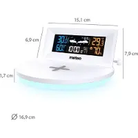 Meteo Wetterstation Sp94 Mit Induktivem Ladegerät