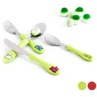 Amefa Besteckset Enfant (4 pcs): Fuchsienrot