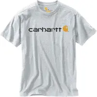 Carhartt T-Shirt Core Logo T-Shirt S/S Men Heather Grey-S