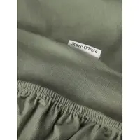 Marc O'Polo Spannbettlaken Premium Organic Jersey Light Green (Baumwolle)-Lits-Jumeaux XL (180/200 x 200/210/220 cm)