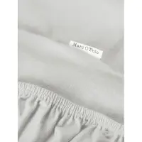 Marc O'Polo Spannbettlaken Premium Organic Jersey Light Grey (Baumwolle)-Lits-Jumeaux XL (180/200 x 200/210/220 cm)