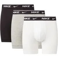 Nike Herren Boxer Shorts, 3er Pack - Boxers, Cotton Stretch, einfarbig