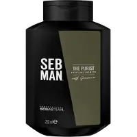Sebastian SebMan The Purist Shampoo 250ml - Anti-Dandruff Shampoo