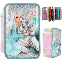 Depesche 3-Fach Federtasche TOPModel Fantasy Tiger