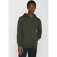 KnowledgeCotton Apparel Hoodie Arvid Basic Hood Badge Herren Sweat Forrest Night-S