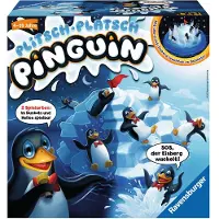 Ravensburger 21325 - Plitsch-Platsch Pinguin Brettspiel für Kinder - 112 x 265 x 265 mm ab 4 Jahren