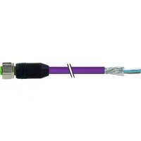 Murr Elektronik M12 Bu 0° freies Ltg.-ende DeviceNet PUR AWG24+AWG22 geschirmt vt UL/CSA+schleppk. 5m