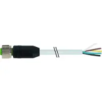 Murr Elektronik M12 Bu. ger. mit freiem Leitungsende PUR-OB 8x0.25 schleppk. 5m