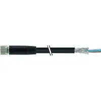 Murr Elektronik M8 Bu. ger. mit freiem Leitungsende, geschirmt PUR-JZ 3x0.34 UL, CSA+schleppk. 10m