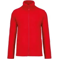 Kariban Herren Microfleece Jacke 'Falco' Fleece-Jacke K911 ash heather M
