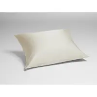 Yumeko Kissenbezug Baumwollsatin 50x70 Beige - Eco, Bio & Fairtrade