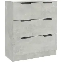 vidaXL Sideboard Betongrau 60x30x70 cm Holzwerkstoff