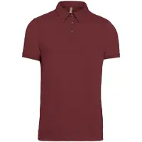 Kariban Jersey-Kurzarm-Polohemd für Herren