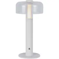 V-TAC White Rechargeable Table Lamps - IP20 - 1W - 100 Lumen - 3000K
