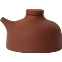 Design House Stockholm Sand Sojakanne Ø 8,2 x 5,2 cm Steingut Schwarz