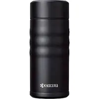 Kyocera Thermosbecher mit Schraubverschluss 350ml schwarz