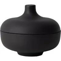 Design House Stockholm - Sand Secrets Schale mit Deckel Ø 12 cm, schwarz