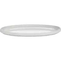 Serax Essteller Passe-Partout Tableware by Vincent Van D Matt White L Oval 33 x 22 cm
