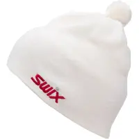 Swix - Tradition Hat with Flag - Mütze Gr 58 cm weiß/grau
