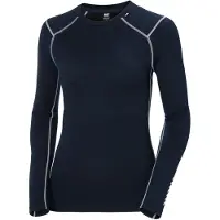 Helly Hansen Funktionsshirt Lifa Merino Midweight Crew Damen Black 2024-XL