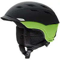 Smith Variance Skihelm, schwarz/grün
