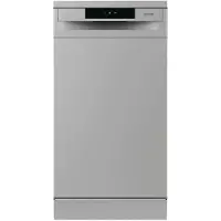 Gorenje GS520E15S Freistehender Geschirrspüler 45 cm - Edelstahlfront - 4 Programme - 9 Maßgedecke - Edelstahlwanne - Besteckkorb - AquaStop