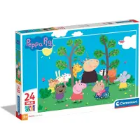 Clementoni Puzzle Pepina Piglet: Mit Freunden MAXI 24 Teile