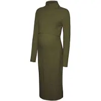 Mamalicious Suniva June Maternity Langarm-midikleid
