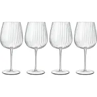 Luigi Bormioli - Optica Gin&Tonic Burgundy Glass 75 cl 4 pcs.